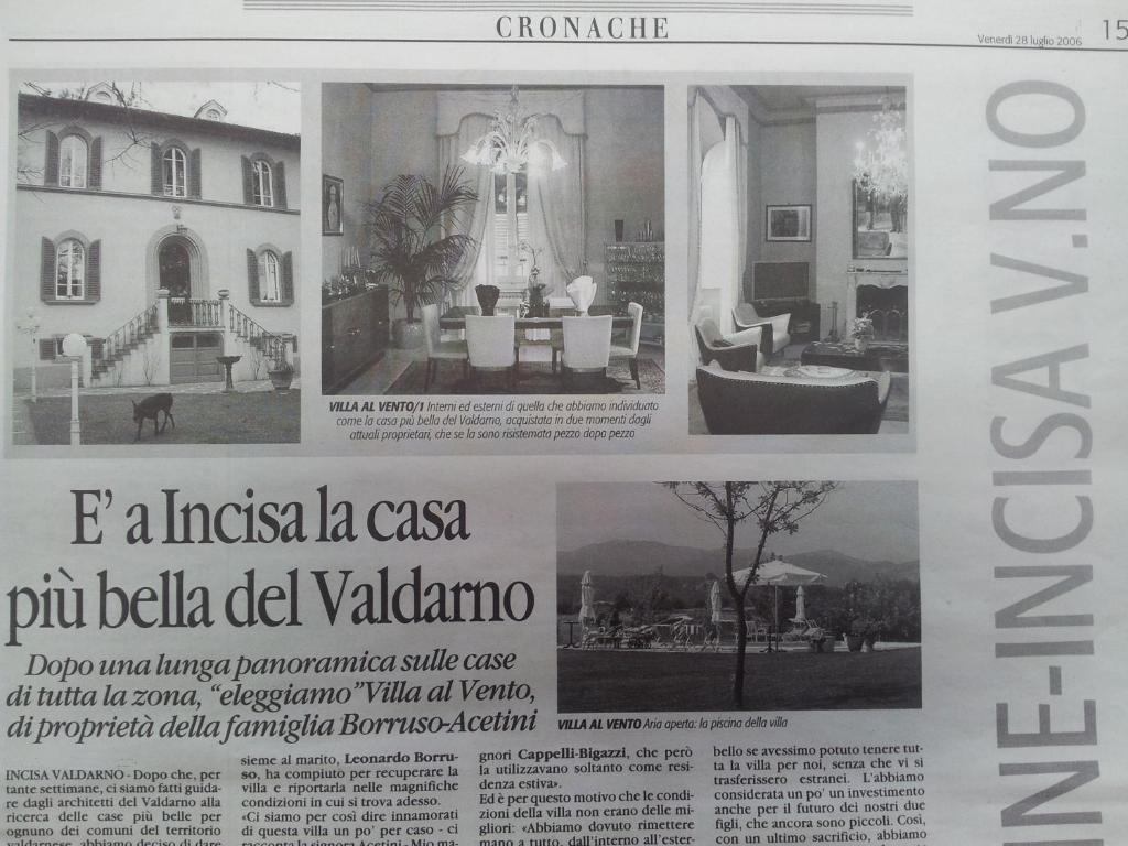 Relais Villa Al Vento Incisa in Val d'Arno Esterno foto